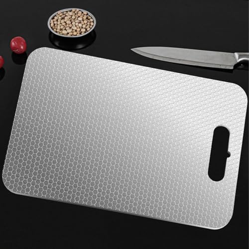 Planche à découper en acier inoxydable anti-odeur pour cuisine