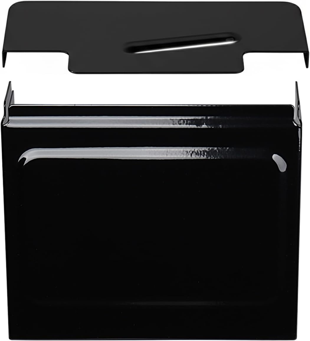 Astra Depot Glossy Black Metal Battery Side Panel & Top Cover Compatible with Harley Dyna 1997–2005 Dyna Super Glide, Low Rider, Wide Glide | FXD FXDL FXDWG FXDX FXDC FXDXT FXDS-CONV