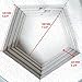 Domestic Pentagon top-Loaded Electric Muffle kiln 1240 C°/2264°F with 3 Cubic litres Chamber and Easy to use Temperature/time programmable Controller