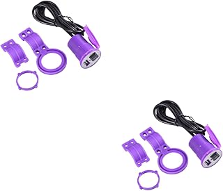 Hemobllo 2Pcs Carregador USB Carregador Universal Carregador De Telefone Para Carro USB Um Carregador Carregadores De Telefone Celular Carregador De Carro Elétrico Carregador De Telefone