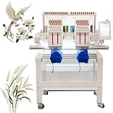 Multi-Nadel-Stickmaschine für Hochgeschwindigkeitskleidungs- und Flachstickerei, großer Arbeitsbereich für Hobbyisten und Experten