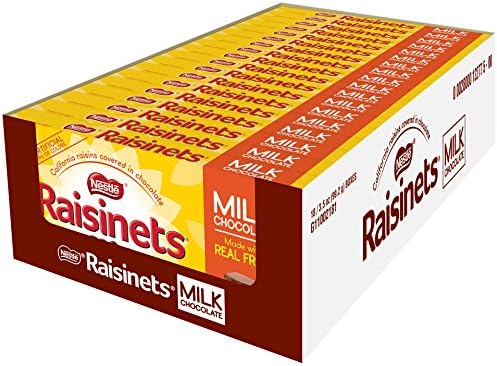 Nestle Raisinettes Box, 3.50-Ounce (Pack of 18)