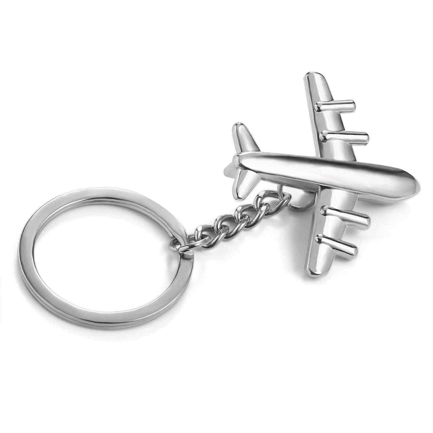 Llavero metálico en forma de Avion, Key Chain plane, 1 Unidad - imagen 6