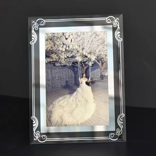Mothers Day Gifts From Daughter Picture Frame,Photo Frames With High Definition Break Free Acrylic Glass For Tabletop Or Desktop Display (4X6 Inch,Horizontal Or Vertical) #TOP1