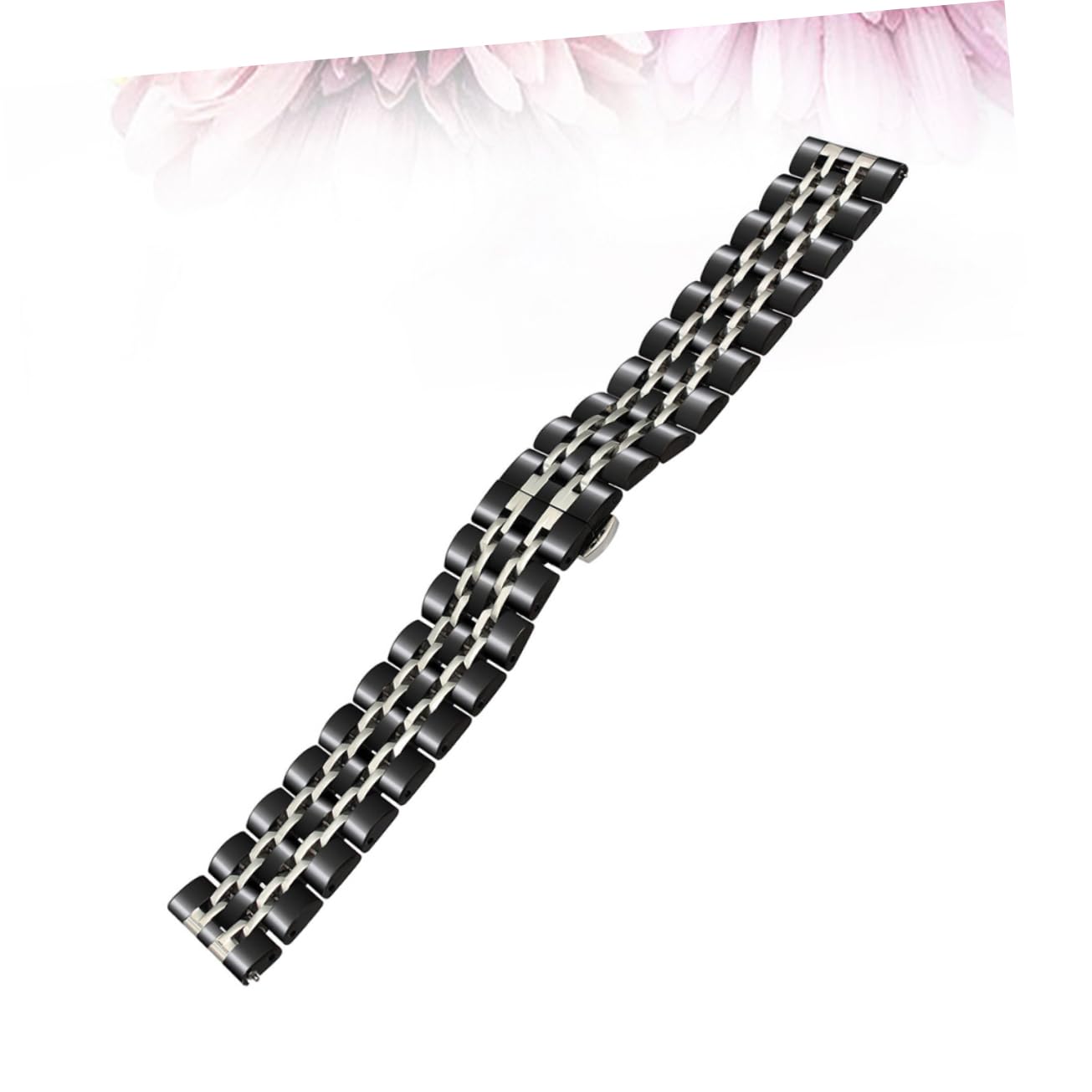 Hemobllo 2 Pièces Bracelet De Montre En Acier Inoxydable Élégance Gracieuse Funky Équipement Compatible Bracelet Large s De Montre De e Intelligente De