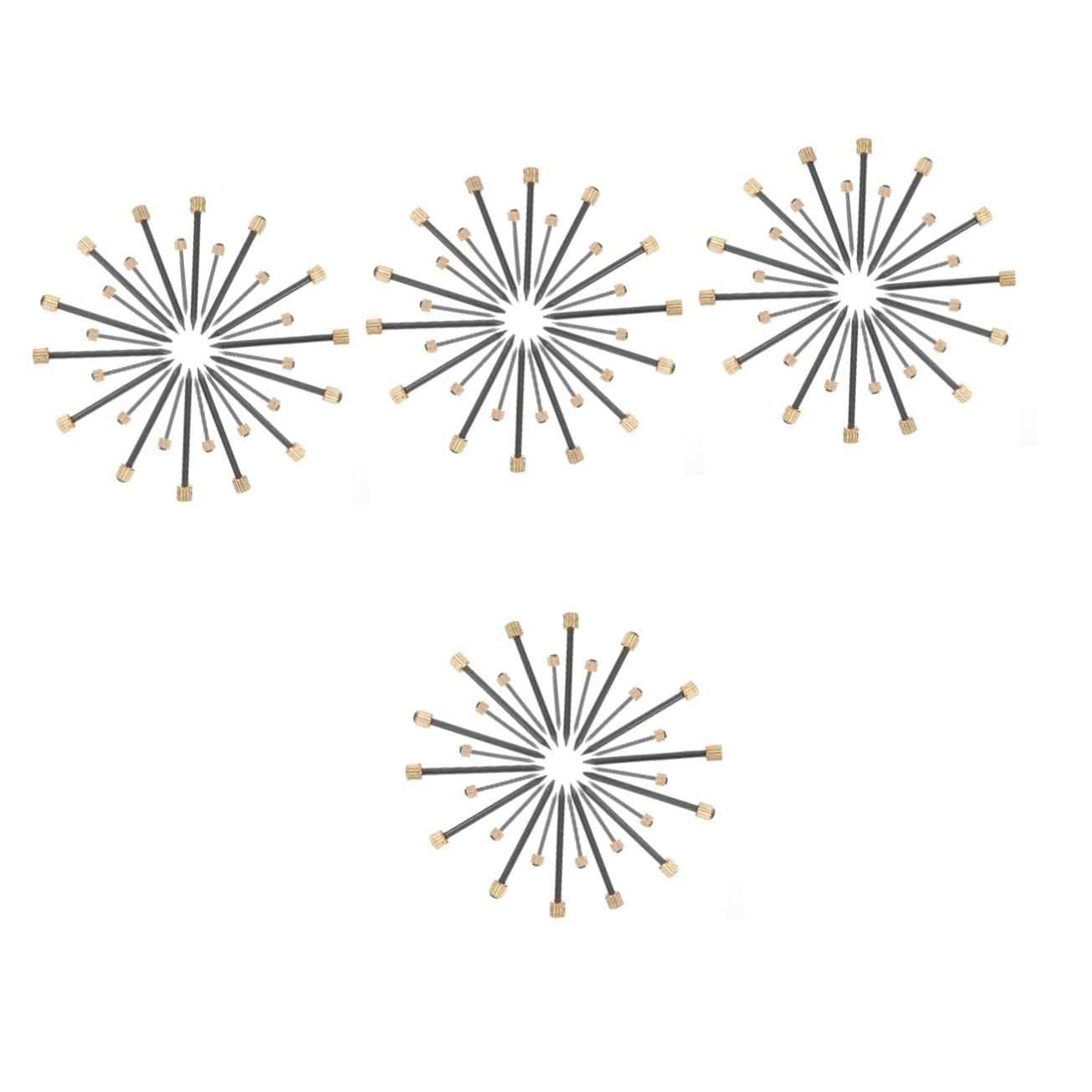 Baluue 4 Set Di Chiodi Decorativi Per Appendere Da Parete Kit Di Chiodi Per Appendere Riutilizzabili Per Case Uffici E Gallerie 50 Pezzi * 4