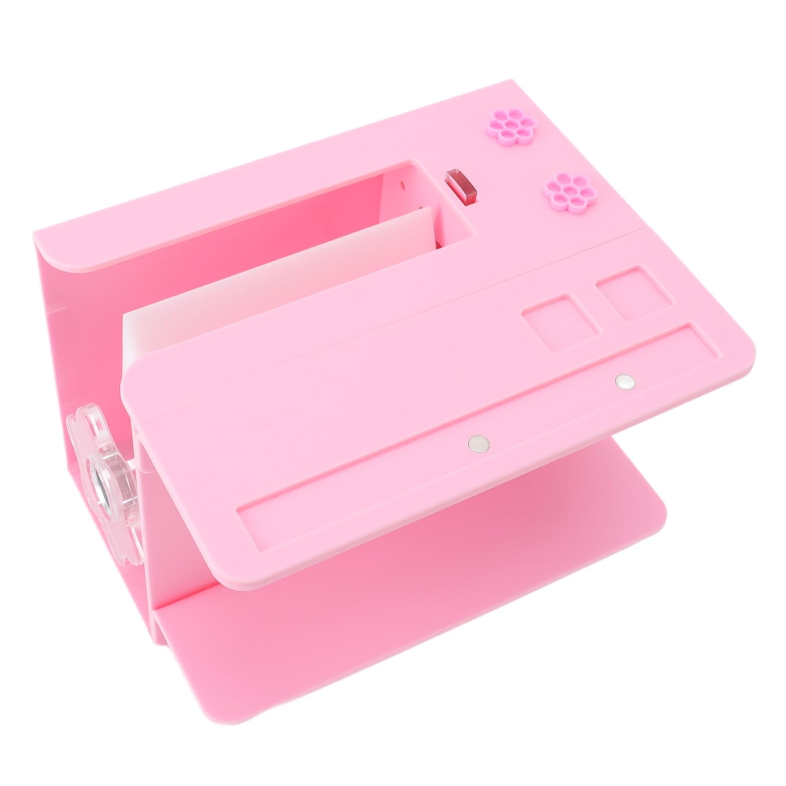 Macchina per la Fioritura delle Ciglia Strumento Automatico per Separare le Ciglia in Acrilico per Saloni di Bellezza 17,5x14x12,4 Cm (Rosa)