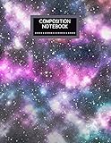  Galaxy Notebook: Nebula Galaxy And Star Lights Lined Notebook Journal Diary Notepad Composition Notebook Starry Constellation Galaxy Space Gift