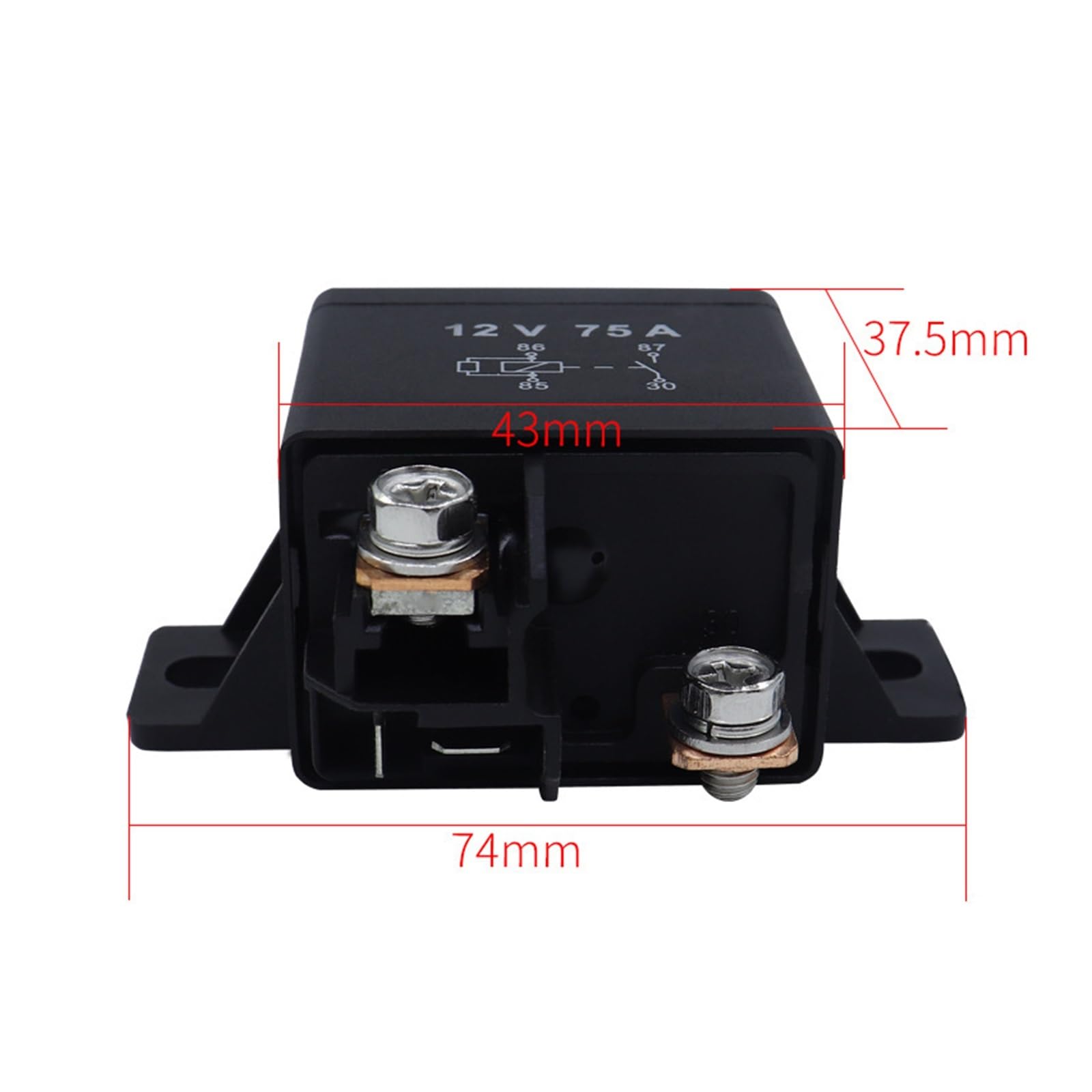 relé de Potencia Relé de Arranque 75A12V 0332002168 Relé de Arranque for excavadoras y montacargas
