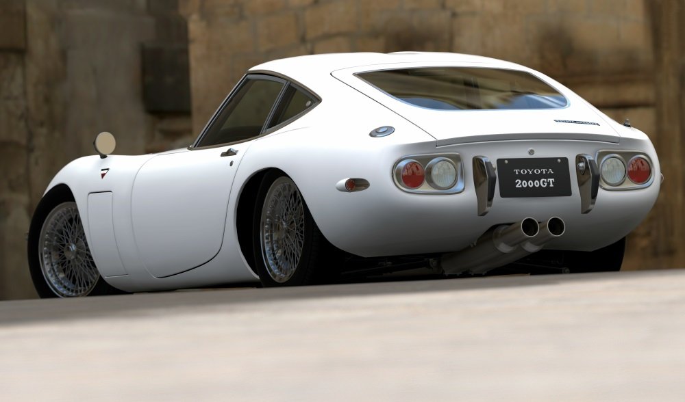 TOYOTA 2000GT ポスター Toyota 2000gt illustration Art Print by Alain Jamar - Alain