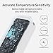 SwitchBot IP65 Indoor Outdoor Hygrometer Thermometer Wireless, 394ft Bluetooth Range, Refrigerator Thermometer, Dewpoint/VPD/Absolute Humidity Sensor, Free Data Storage Export, 2 Years Battery Life