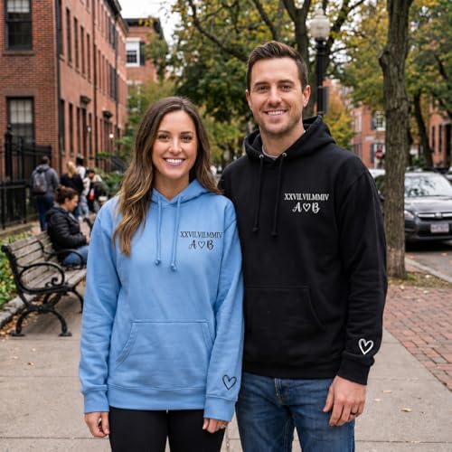 Image of Anniversary Shirts for Couples, Matching Valentines Design Tee