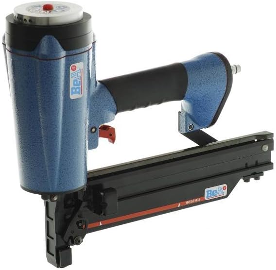 BeA 12000500 180/65-835C 15 Gauge Heavy Wire Pneumatic Stapler with Contact Actuation, 2-5/8" Max Leg,