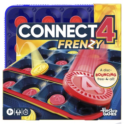 Hasbro Gaming Connect 4 Frenzy Game – English Version
