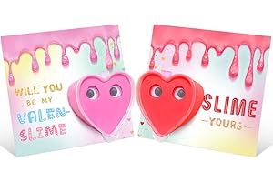Heart Valentines Day Cards for Kids: Valentine's Day Gifts for Kids Ages 3 and Up