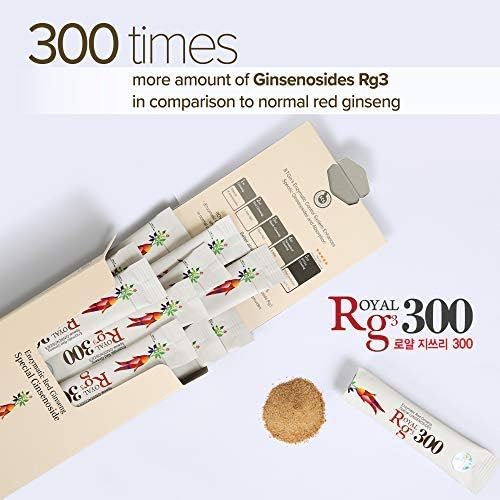 Premium RG3 300 Korean Red Ginseng Powder - Enhanced Ginsenosides (50mg Rg3/Sachet), Made in Korea, 10 Sachets - Image 2