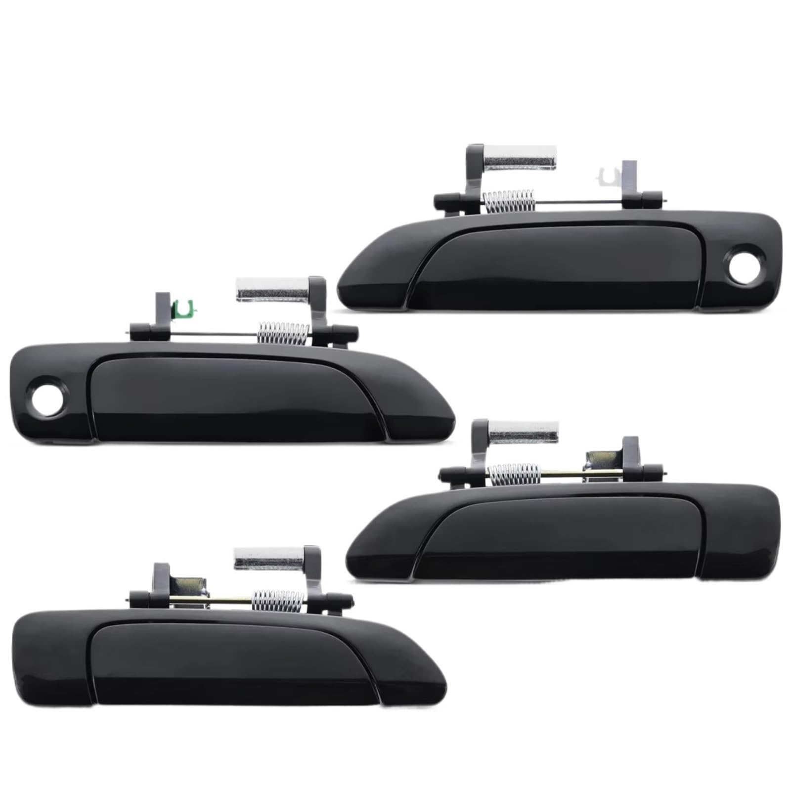 Vdifsvb for Civic Sedan 2001 2002 2003 2004 2005 Car Outside Exterior Door Handle Black Front Rear Driver Passenger Side Exterior Door Handle