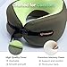 Cesperi® Travel Neck Pillow for Airplanes, Ergonomic Design, Airplane Neck Pillow with Memory Foam, Travel Essentials for Flights, Car Rides, and Home Rest, Large (Avocado Green)