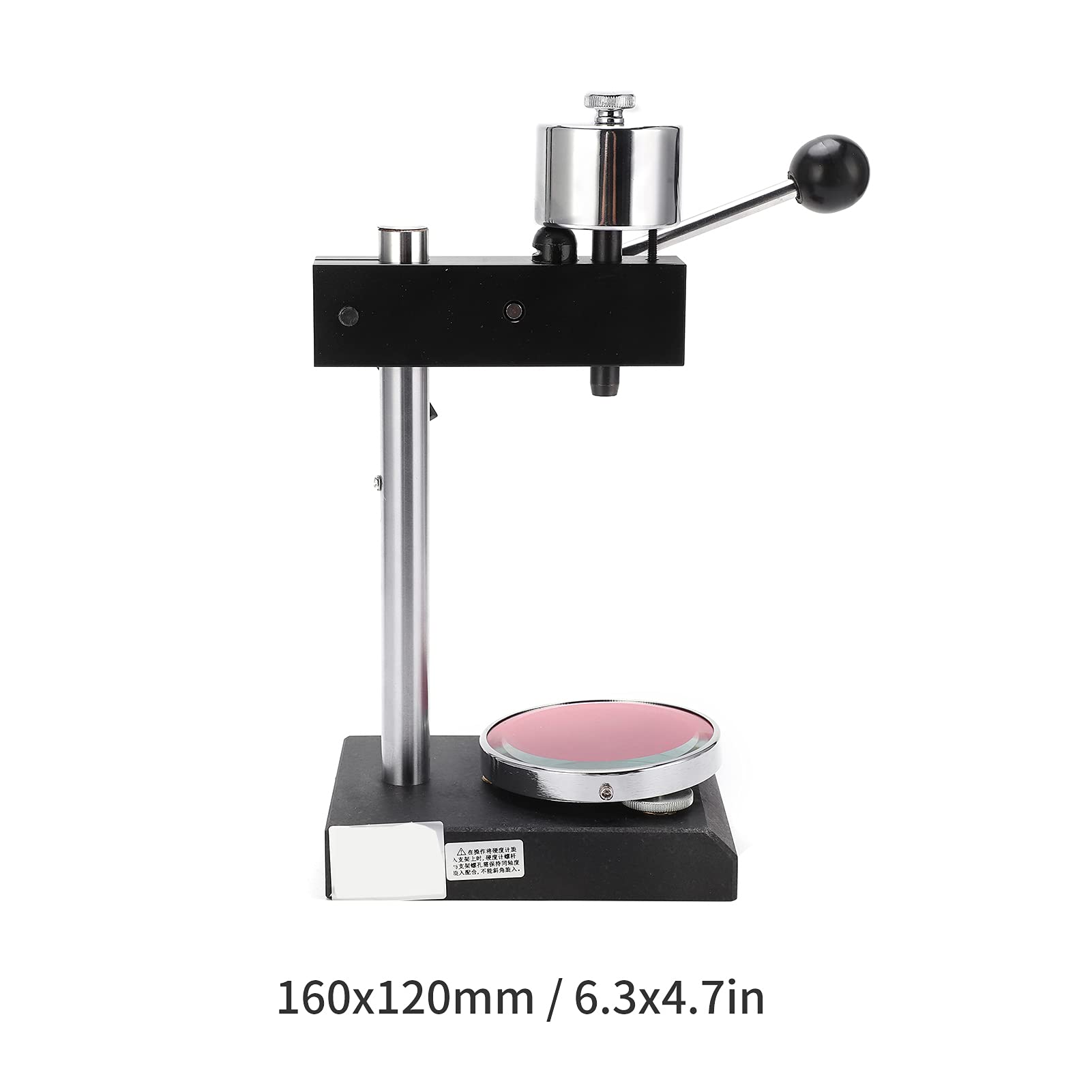 Durometro Stand per Tester di Durezza A Terra, Strumenti di Durezza Shore A e C, Supporto Compatto per Durometro Tipo A & C