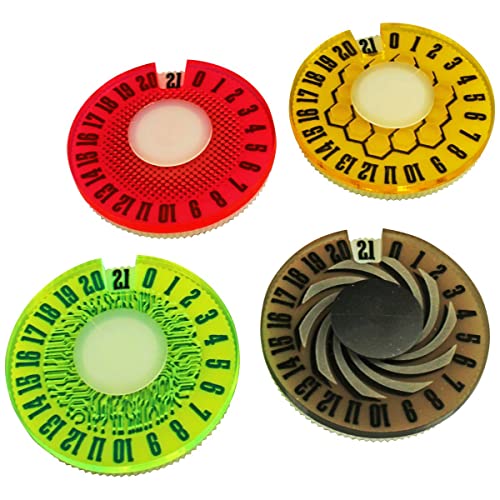LITKO Life Counter Game Dials | Wound Counter Wheel |
