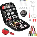 【Costura DIY divertida】Nuestros costura kit están completamente equipados con una amplia gama de colores de hilo, que se pueden usar para parchear ropa y animales de peluche, así como animales de peluche DIY y ropa para mascotas. Ya no necesitas una máquina de coser, te encantará la sensación de coser tú mismo.