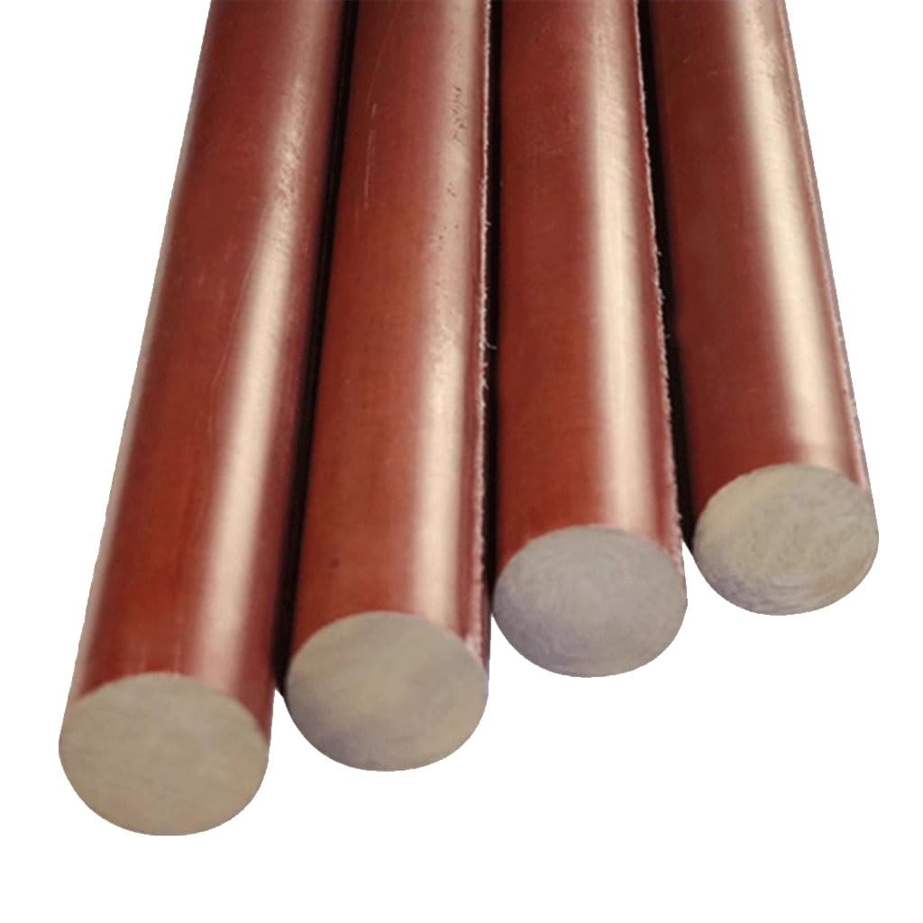 1 Barre En Bakélite De 20 Mm, 25 Mm, 30 Mm, Tige Stratifiée En Résine Phénolique De 1000 Mm, Bâton Isolant En Bois Électrique Résistant Aux Hautes Températures(20mm)
