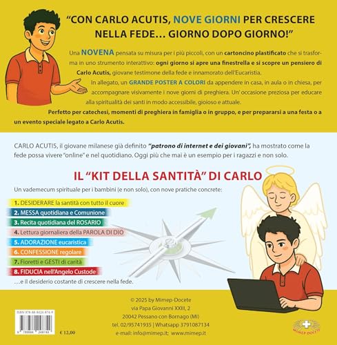 La Mia Novena A Carlo Acutis. Ediz. A Caratteri Grandi. Con Poster - 2