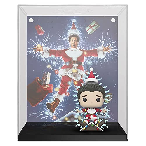 Funko Capa VHS de Natal edição limitada exclusiva com boneco Pop de Clark Griswold em caixa de exibi