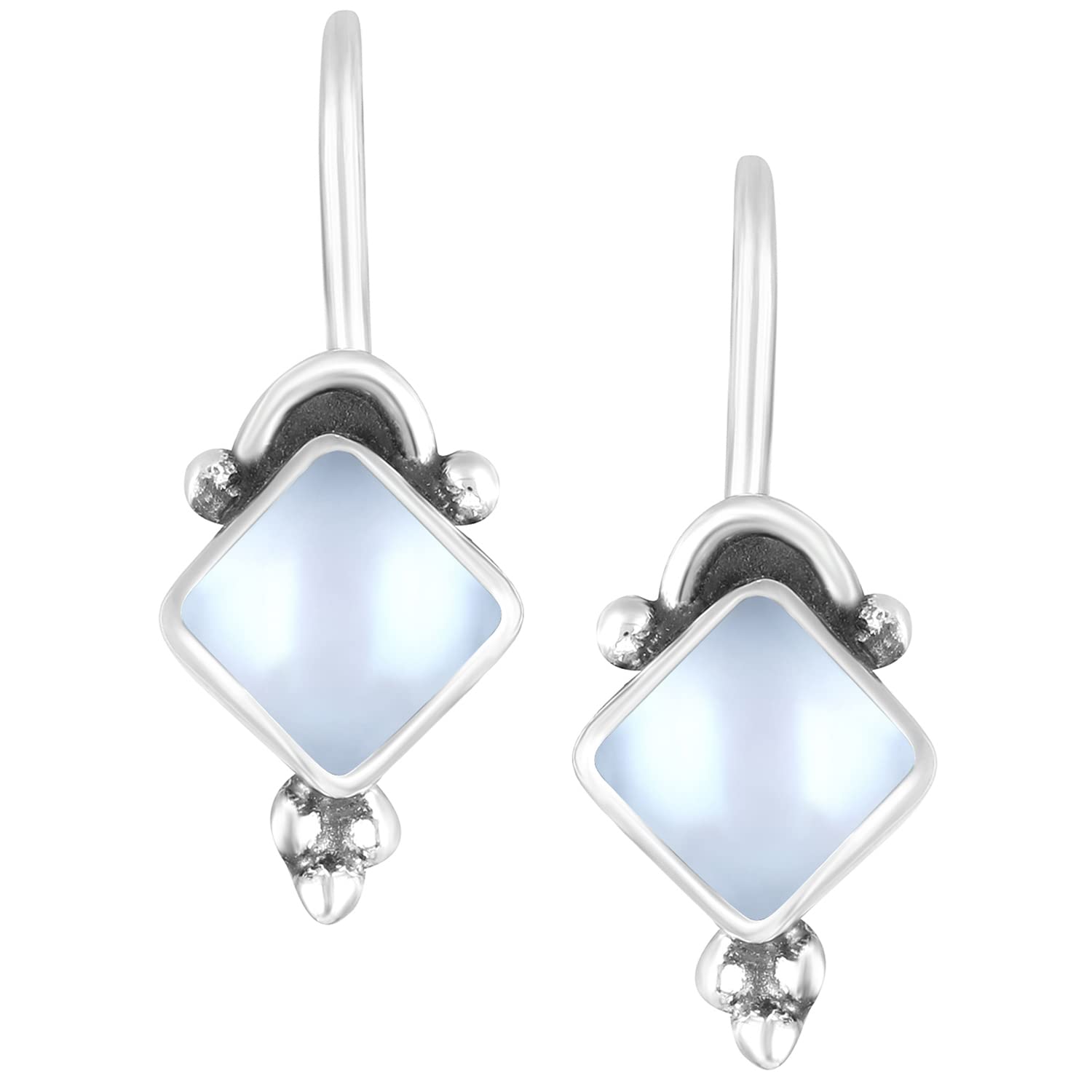 See full amazon price history chart for Peora 925 Sterling Silver Diamond Cut CZ Oxidised Finish Anti Tarnish Square Shape Fish Hook Drop Earrings for Women Girls, Pearl White Peora 925 Sterling Silver Diamond Cut CZ Oxidised Finish Anti Tarnish Square Shape Fish Hook Drop Earrings for Women Girls, Pearl White (B0B4SST7JD) Amazon Price History, Amazon Price Tracker