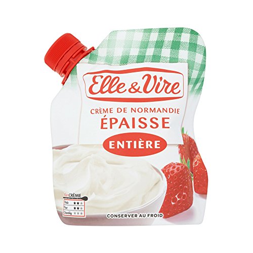 Elle & Vire Crème Entière Epaisse Poche Souple 324 g