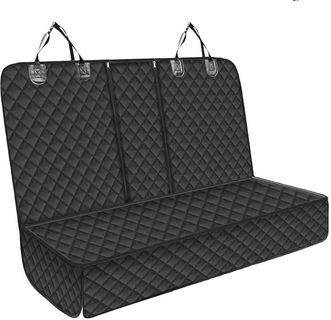CWMBJD Housse de Siège d'auto pour Chien Banquette Arrière pour Mini Cooper F55 F56 F57 2015-2023 2024, Protection Voiture Chien Protege Banquette Arriere