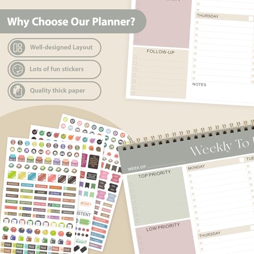 Weekly To Do List Notepad