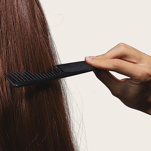 Foto von Lamkrtlp Haarkamm Kamm Set 2 Stück, Kamm Herren, Friseur Kamm Männer & Frauen - Haarschneidekamm, Friseur Präzisionskamm, Stielkamm, Kamm Mit Stiel für Haarstyling Salon