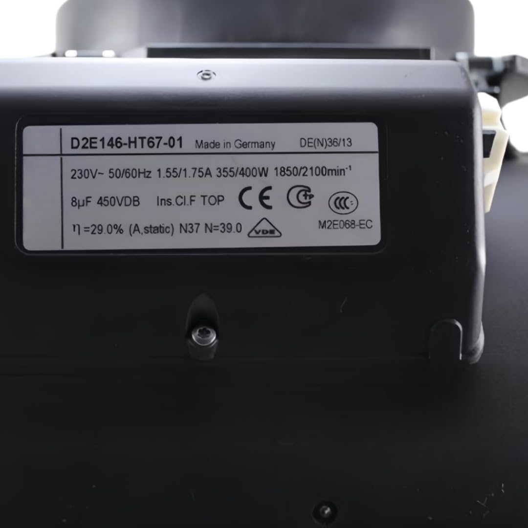 GJEXXPTST D2E146-HT67-01 230V 1.55/1.75A 355/400W 1850/2100RPM Cooling Fan 146mm