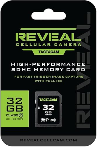 Tactacam Tarjetas SD de tamaño completo de 32 GB