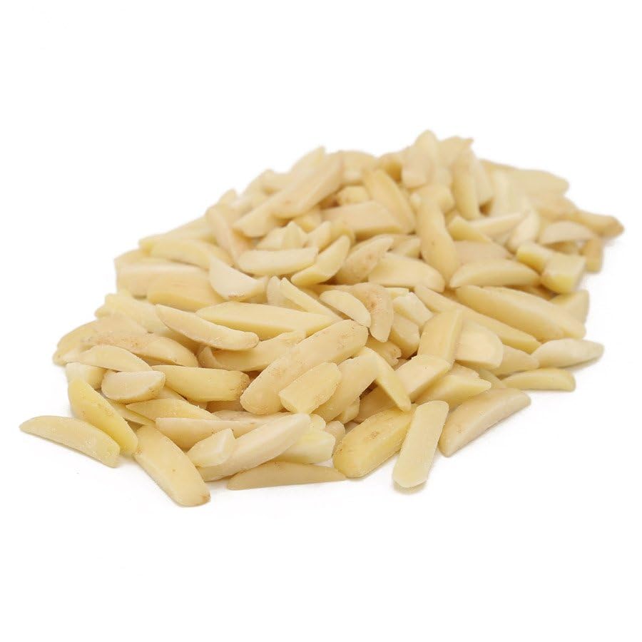 C.J. Dannemiller Blanched Almonds, Bulk 25 LB Box, Whole RAW Almonds Perfect for Baking and Cooking