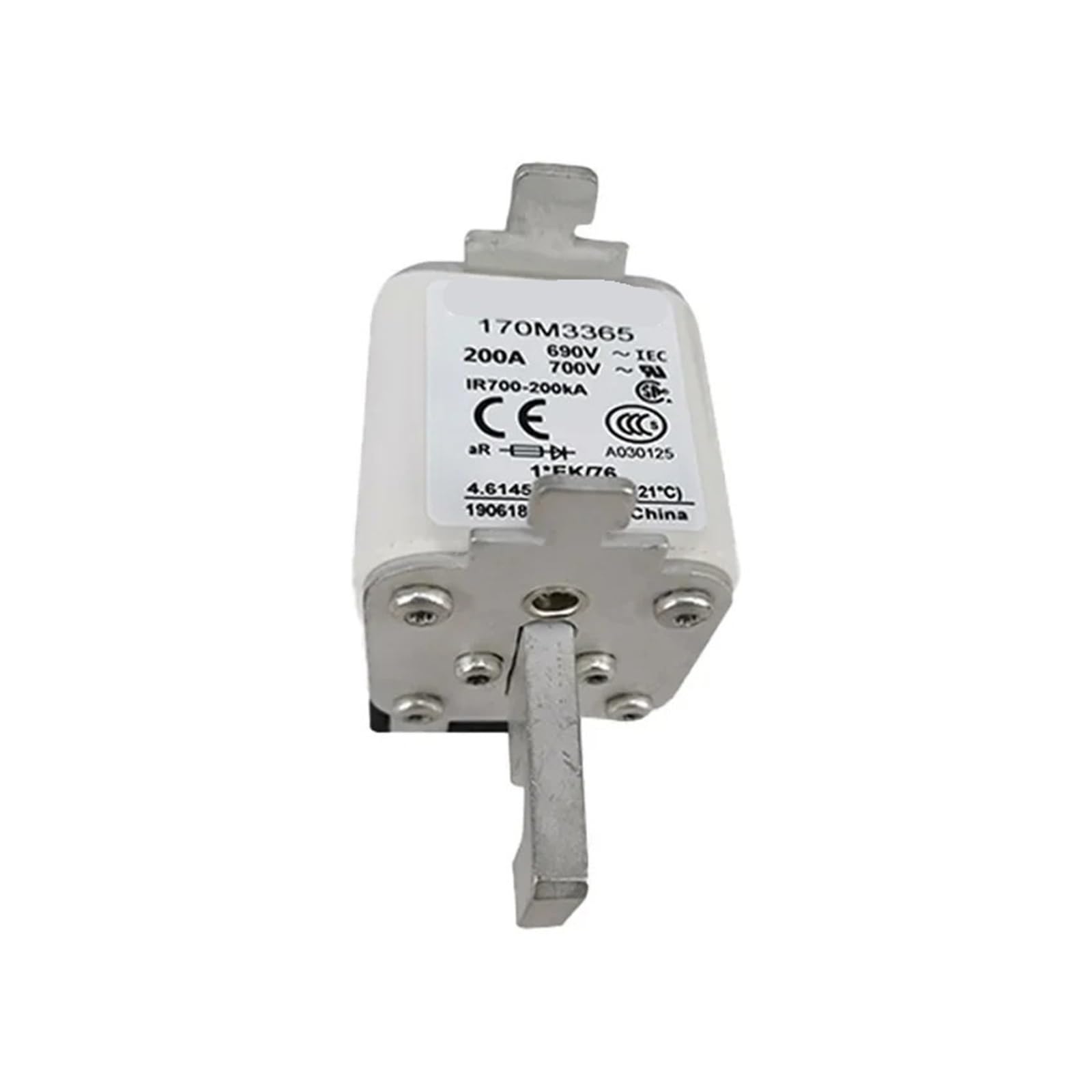 Fusible rapide standard 170M3365 170M3366 cartouche de rechange pour sectionneur industriel