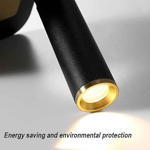 Miniatura 5 de Apliques de pared LED creativo 350 lámpara de lectura ajustable Foco de pared, decoración de interiores, lámpara redonda de montaje en pared para