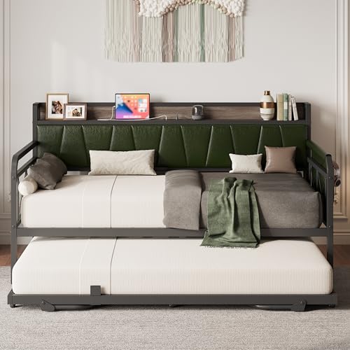 LIKIMIO Daybed with Trundle and Storage