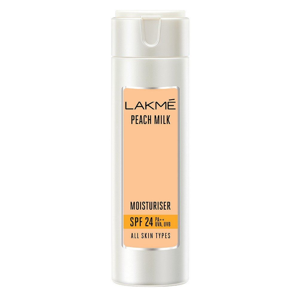 LAKMÉ Peach Milk Moisturizer SPF 24 PA Sunscreen Lotion, 120ml