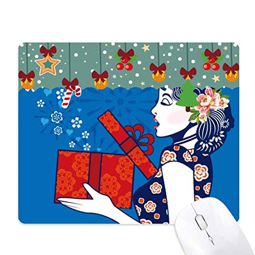 Tapis de souris femme style chinois en caoutchouc pour bureau