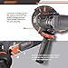 TACKLIFE 8.5Amp Angle Grinder Tool, 4-1/2-Inch Angle Grinder 12000RPM, with Anti-Vibration Handle, 5 Accessories, 1 Storage Bag-P9AG115