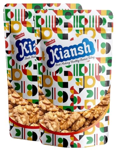 Image of Kiansh Dry fruits (Kashmiri Walnuts Kernels /Walnut Without Shell, 500g)