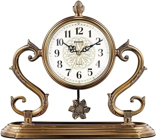 Decorazione versatile: con il suo stile vintage americano, questo elegante orologio aggiunge un tocco di romanticismo e raffinatezza, rendendolo perfetto per hotel, salotti, cucine, camere da letto, uffici e altro ancora.