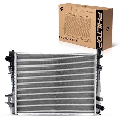 Image of PHILTOP Core Radiator Compatible with 2002-2004 Ram 1500 4.7L, 2003 Ram 1500 5.7L, 2003 Ram 2500 5.7L, 2002-2003 Ram 1500 3.7L, 2003 Ram 3500 5.7L