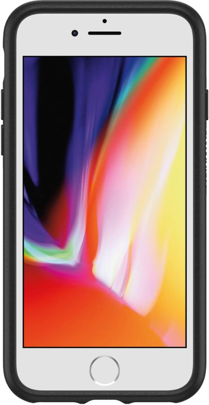 OtterBox + Pop Symmetry Series Case for iPhone SE (2020), iPhone 8, iPhone 7 (NOT Plus) Retail Packaging - Black