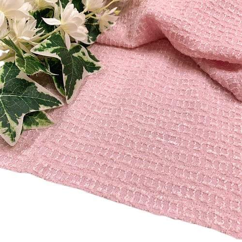 ツイードジャケット　イタリア製生地　孝富　ピンク　M おしゃれ ツイードジャケット イタリア製生地 孝富 ピンク M おしゃれ