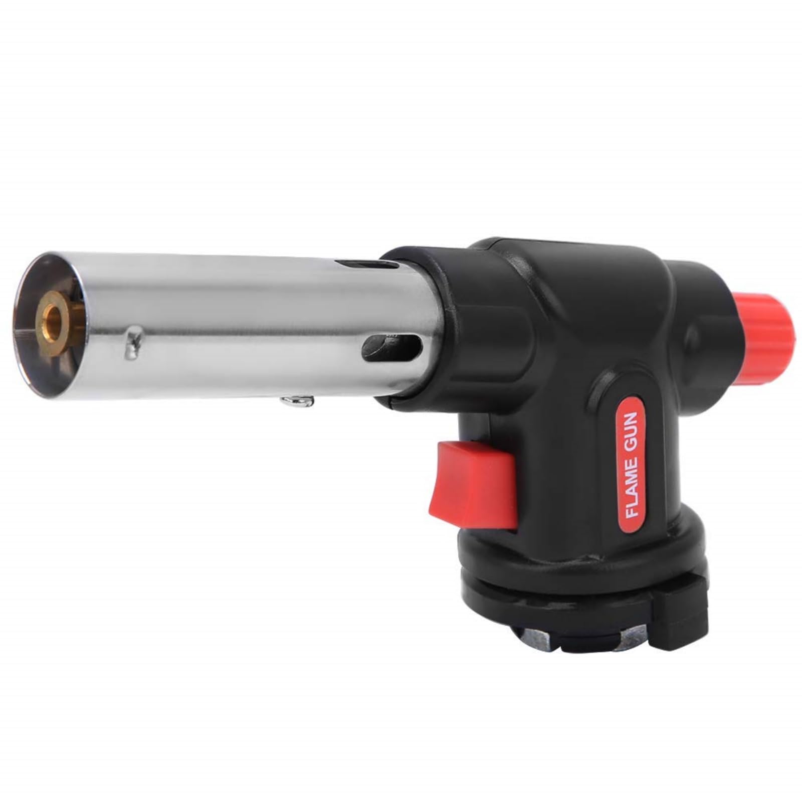 Chalumeau De Cuisine, Torche À Gaz 1300 ℃ Pistolet De Soudage Réglable Avec Allumage Électronique Pour Barbecue Extérieur Fil Électrique Câble De Communication Décoration Intérieure Cuisson De Cuisine
