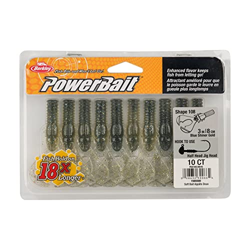 Berkley PowerBait Shape 108 vinilo de pesca con aroma atrayente 4