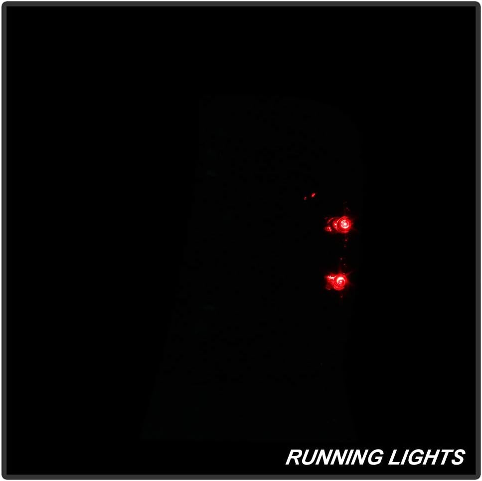 ACANII - For 1999 2000 2001 2002 2003 2004 Jeep Grand Cherokee Smoke Lens Tail Lights Brake Lamps Replacement Left+Right